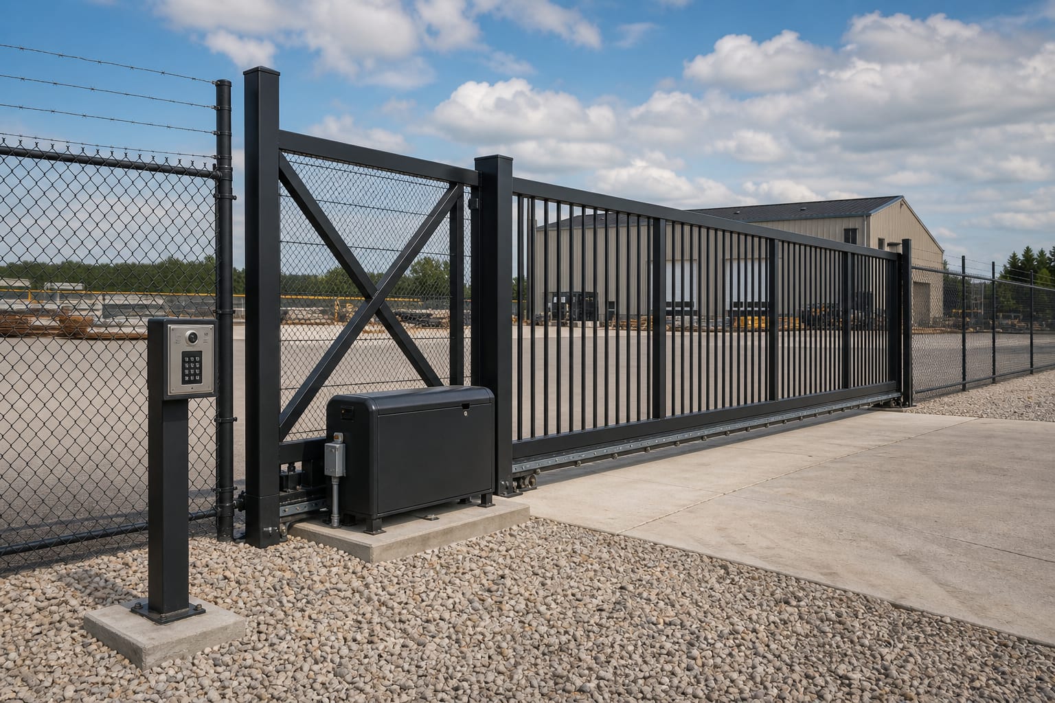 Commercial Security Gate