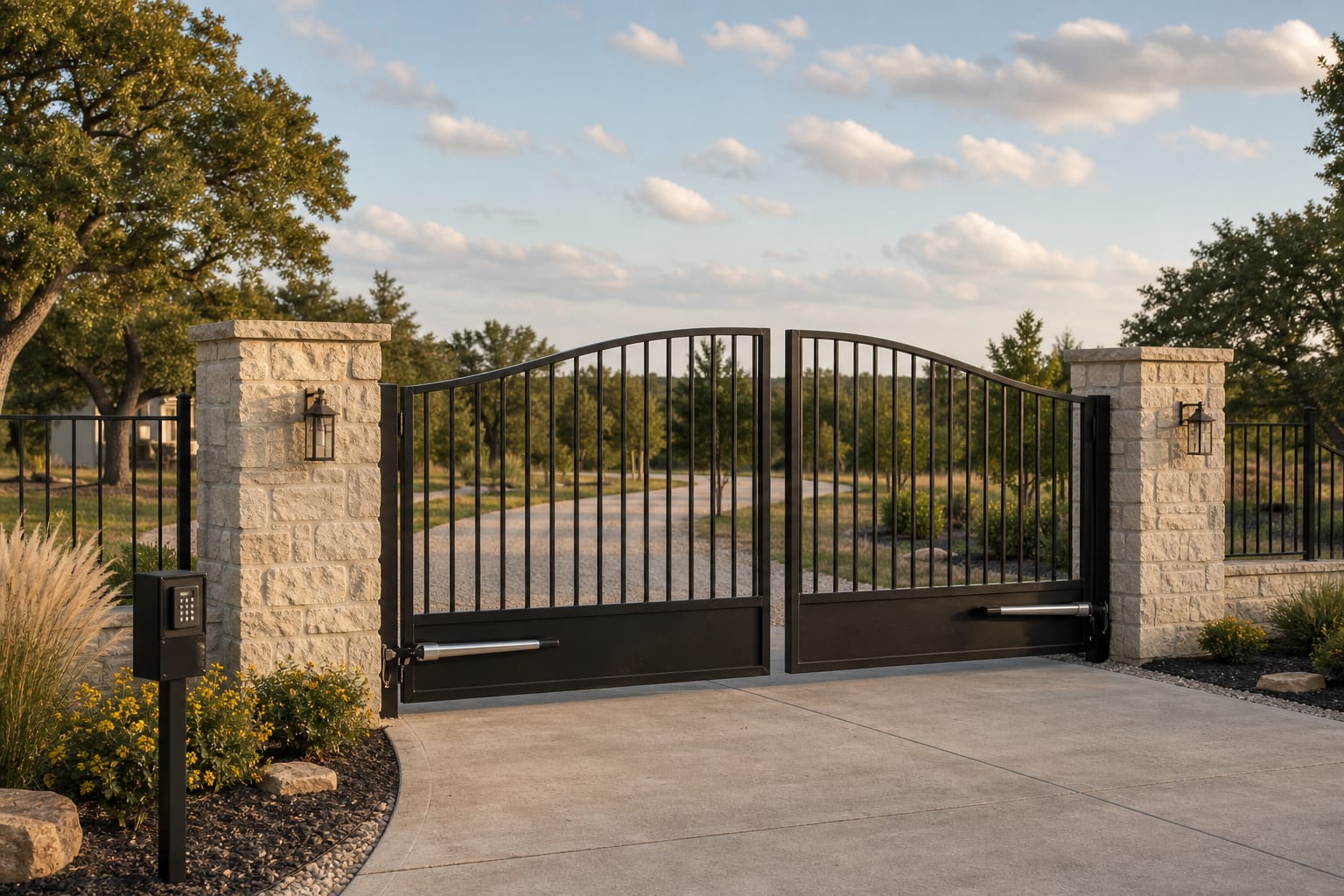 Residential Estate Gate